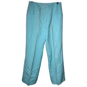 Vintage 60s/70s Courreges Paris Wool Pants Trousers Baby Blue Women’s A/28